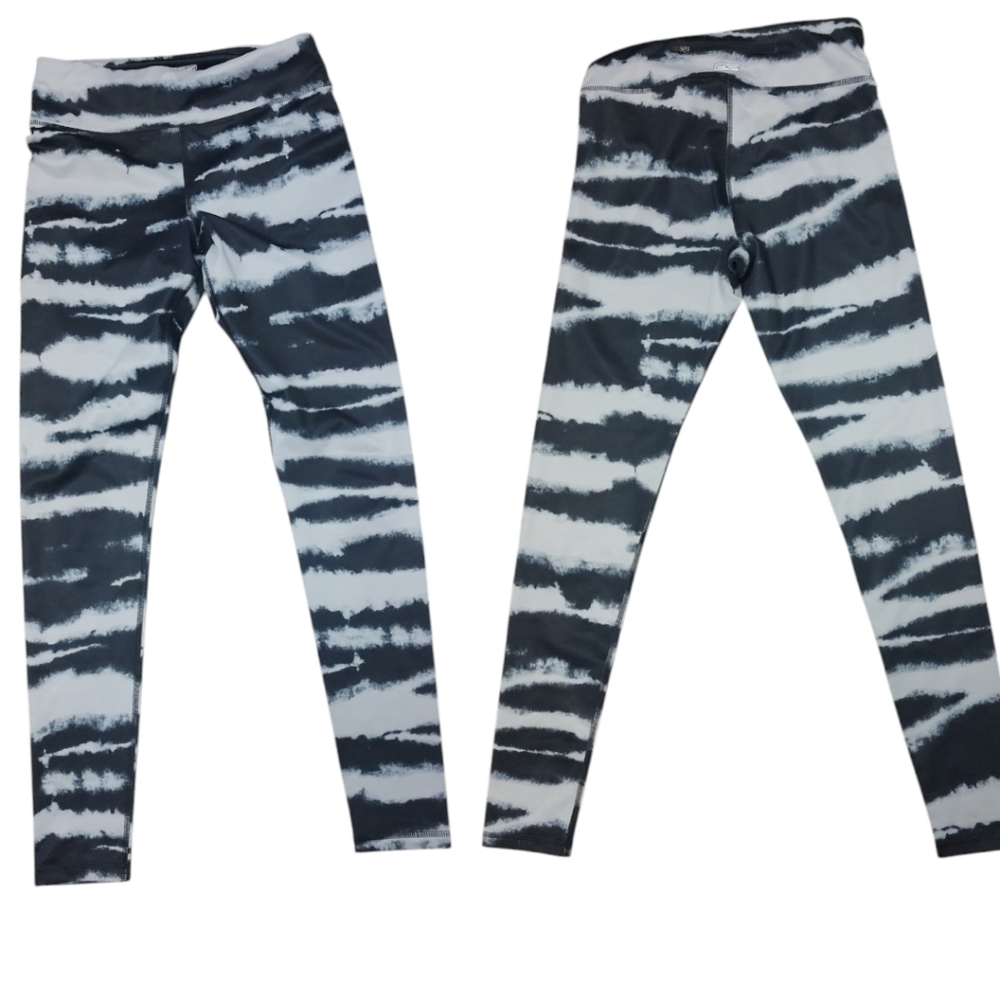 Black and White Women's Leggings by Express Expcore